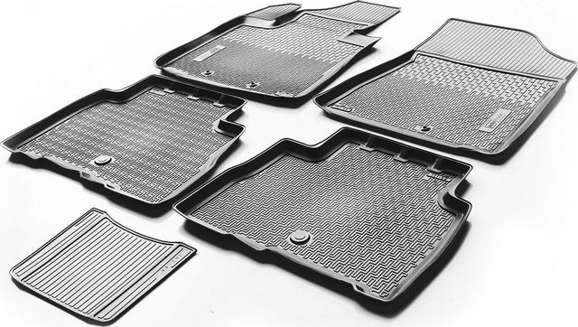 Коврики Rival для салона Kia Sorento II рестайлинг 2012-2026. Артикул 12804001