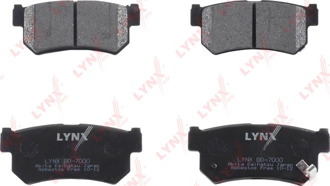 Тормозные колодки LYNXauto. Артикул BD-7000