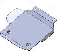 Защита алюминиевая Alfeco для РК Isuzu MU-X II 2021-2026. Артикул ALF.60.08al