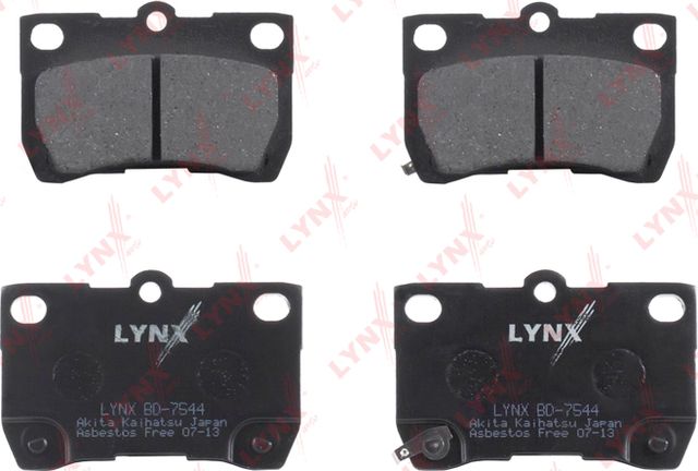 Тормозные колодки LYNXauto. Артикул BD-7544