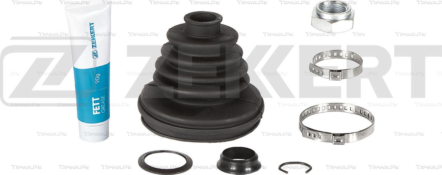 Пыльник ШРУСа наружный Zekkert передний для Volkswagen Golf II 1982-1993. Артикул SM-1085S