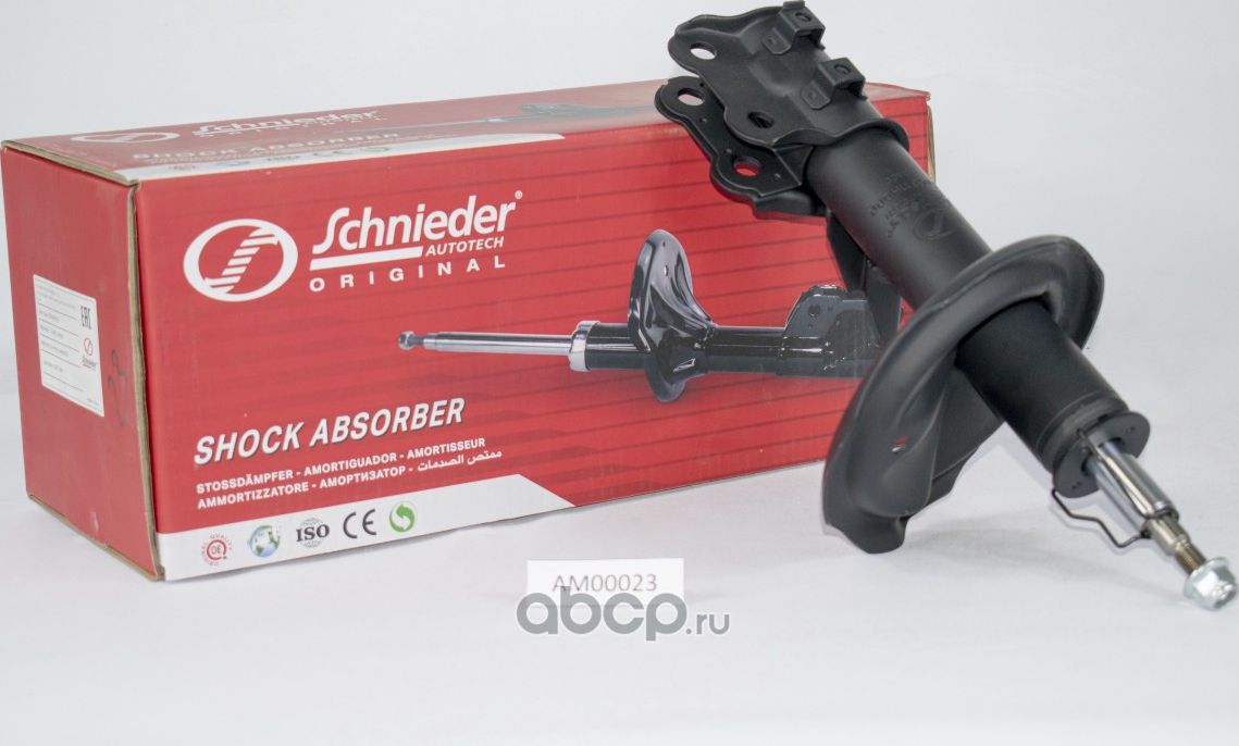 АМОРТИЗАТОР ПЕРЕДНИЙ ЛЕВЫЙ KIA CEED 08-09 (Schnieder). Артикул AM00023