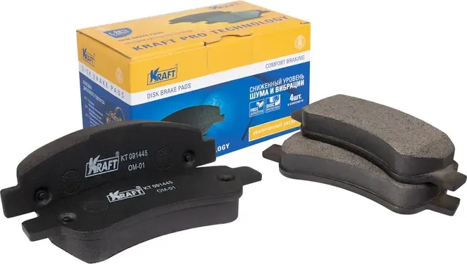 Колодки тормозные PSA/FIAT JUMPER/BOXER/DUCATO 06- задн. (Kraft). Артикул KT091445