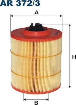 Воздушный фильтр Filtron. Артикул AR 372/3