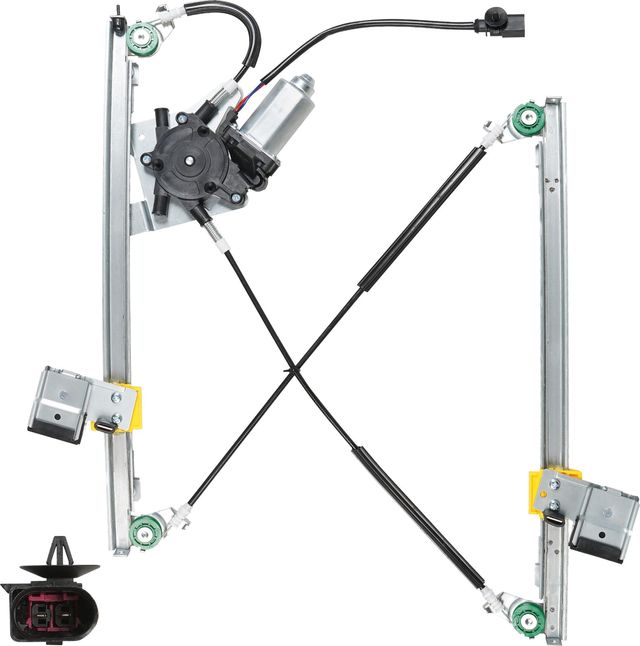 Стеклоподъемник (в сборе) StartVOLT передний правый для Ford Focus I 1998-2005. Артикул VWR 1078