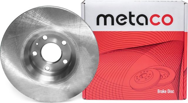 Диск тормозной передний вентилируемый (Metaco). Артикул 3050202