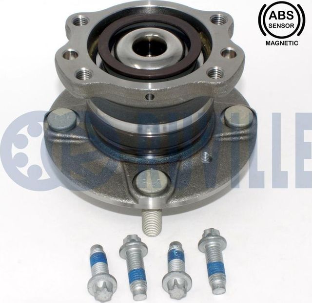 Ступица колеса с интегрированным подшипником Ruville задняя для Ford B-MAX 2012-2018. Артикул 221830