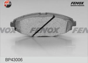 Тормозные колодки Fenox передние для Daewoo Matiz I 1998-2015. Артикул BP43006