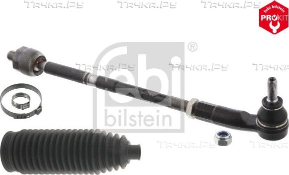 Рулевая тяга поперечная Febi Bilstein ProKit правая для Volkswagen T-Roc I 2017-2026. Артикул 45760