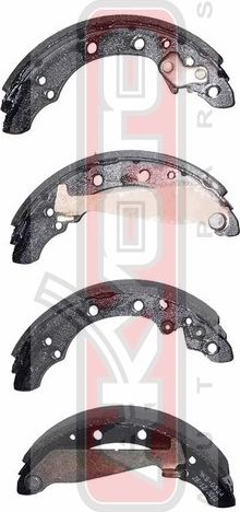 Тормозные колодки Akyoto Packing AKYOTO задние для Geely MR 2005-2009. Артикул AKS-0534