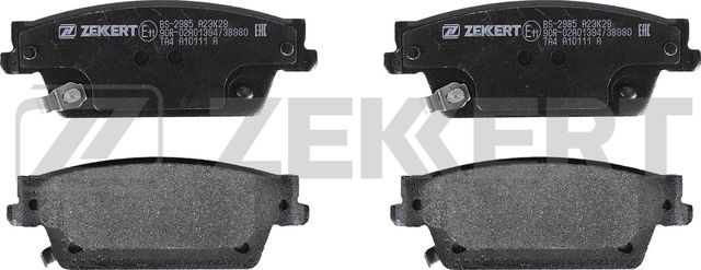 Тормозные колодки Zekkert задние для Cadillac SRX I 2003-2009. Артикул BS-2985