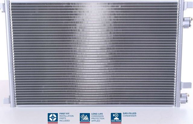 Радиатор кондиционера (конденсатор) Nissens (алюминий) для Renault Grand Scenic II 2004-2009. Артикул 94626