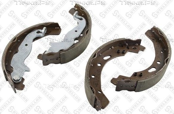 Тормозные колодки Stellox задние для Mazda 2 II (DE) 2007-2015. Артикул 000 451-SX
