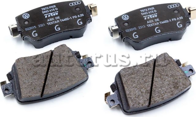 Тормозные колодки VAG. Артикул 7N0698451A