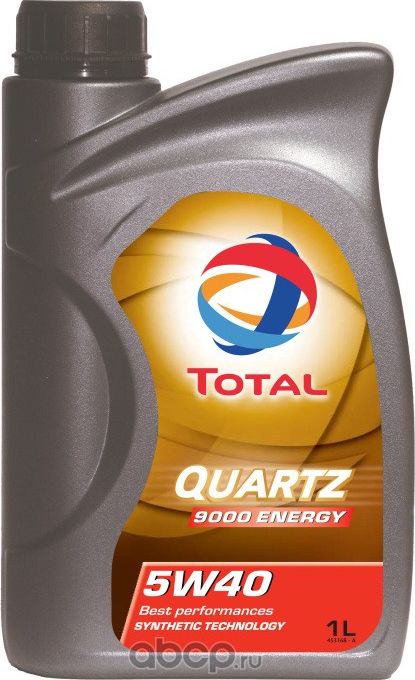 Масло TOTAL Quartz 9000 ENERGY 5W-40 1л. RU. Артикул 10220301