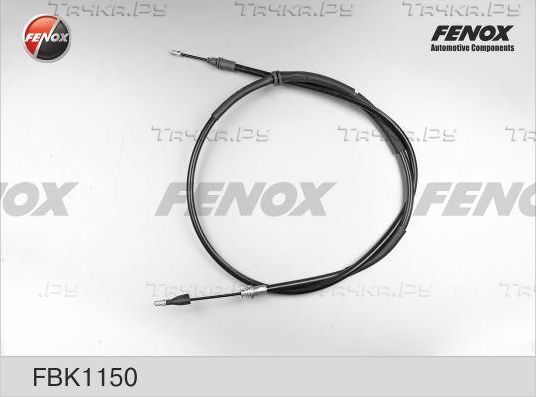 Трос ручника (тросик ручного тормоза) Fenox. Артикул FBK1150