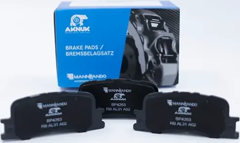 Колодки тормозные дисковые задние TOYOTA CAMRY (V3), 08/01/ LEXUS ES (MCV, VZV), (Aknuk). Артикул BP4263