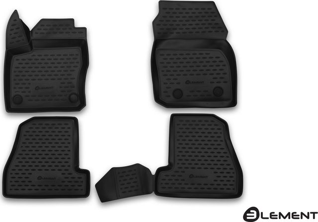 Коврики Element 3D для салона Ford Focus III 2015-2026. Артикул ELEMENT3D1671210k