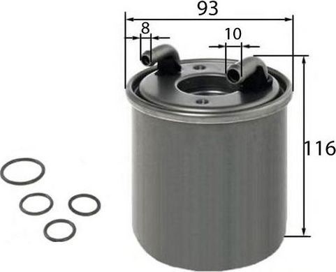 Топливный фильтр JS Asakashi. Артикул FS0084