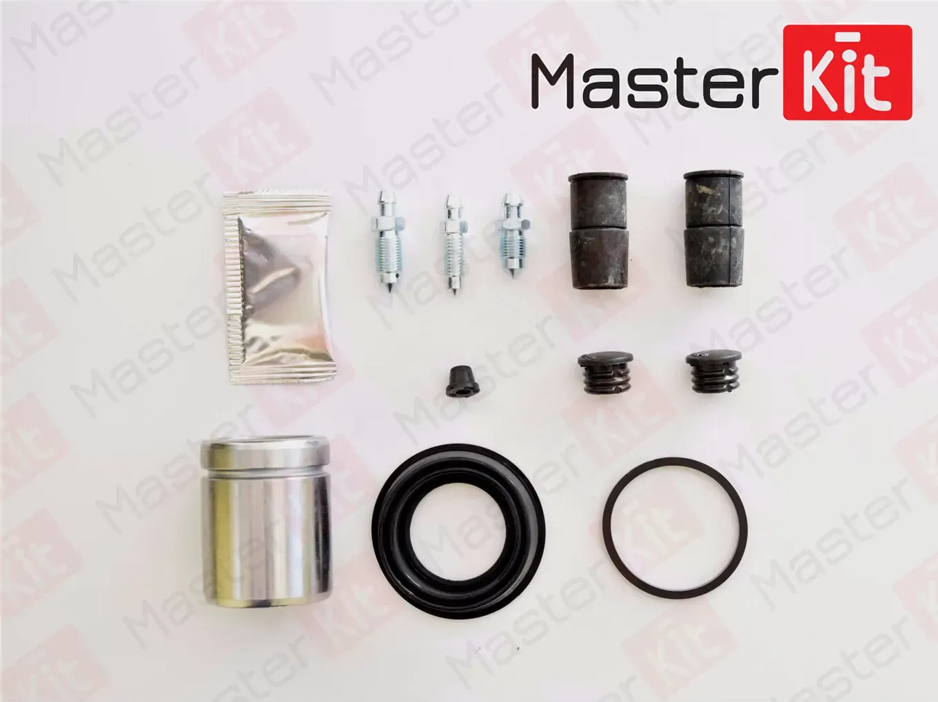 Ремкомплект тормозного суппорта + поршень | зад | (Master KIT). Артикул 77A1920