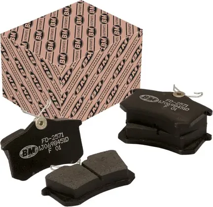 Колодки тормозные дисковые задние AUDI/VW / PEUGEOT 307 / SEAT /FORD (BM) BM. Артикул FD2571