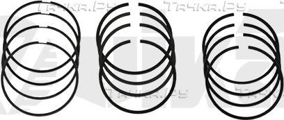 Поршневые кольца Vika для Audi 80 IV (B3) 1990-1991. Артикул 11980944401