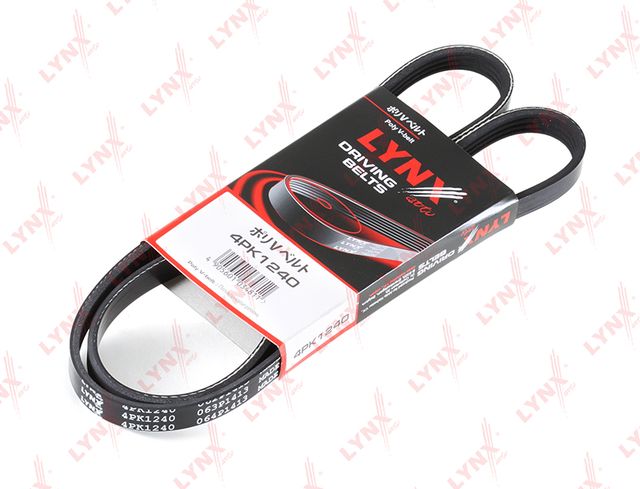 Приводной ремень поликлиновой LYNXauto для Audi A8 I (D2) 1997-2002. Артикул 4PK1240