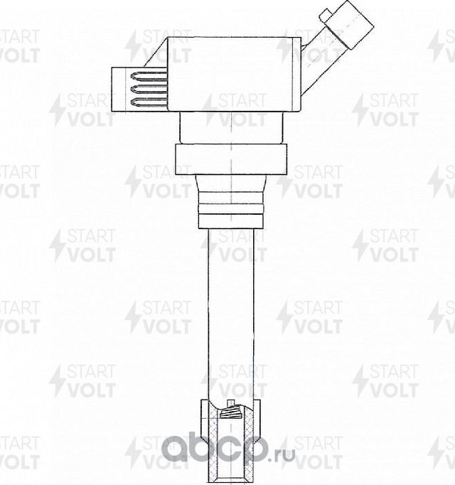 Катушка зажигания StartVOLT для Chery Tiggo 7 I 2016-2026. Артикул SC 3011