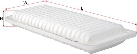 Воздушный фильтр Sakura. Артикул A-33800