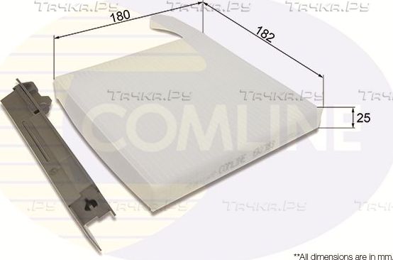 Салонный фильтр Comline. Артикул EKF183