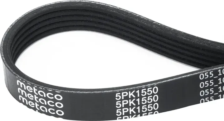 Ремень поликлиновой (Metaco). Артикул 5PK1550
