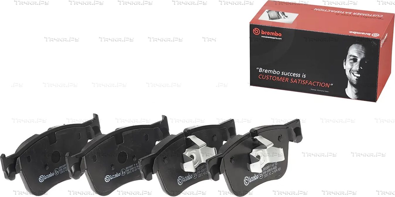 Тормозные колодки Brembo передние для Toyota ProAce II 2019-2026. Артикул P 61 135