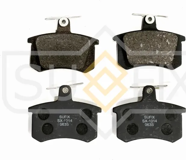 Колодки тормозные задние (Sufix). Артикул SX1014