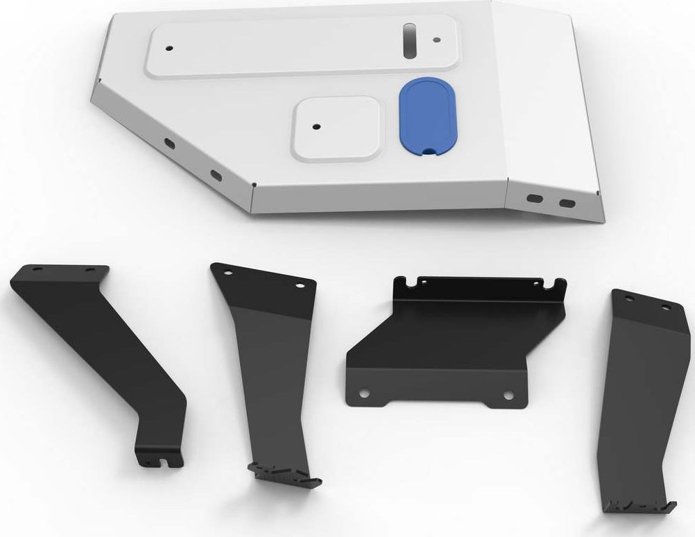 Защита алюминиевая Rival для емкости с AdBlue Sollers Atlant 2022-2026. Артикул 333.1603.1