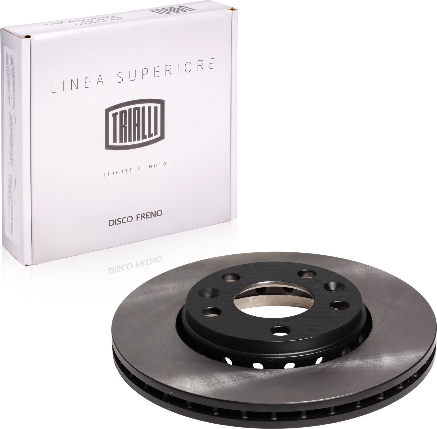 Тормозной диск Trialli передний для Renault Megane IV 2010-2026. Артикул DF 0953s