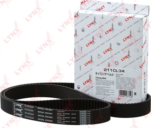 Ремень ГРМ LYNXauto для Lexus LX 470 1998-2008. Артикул 211CL34