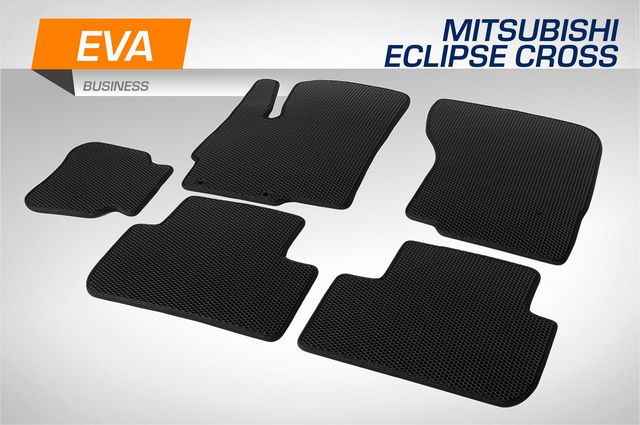 Коврики AutoFlex EVA (ЭВА, ЕВА) Business для салона Mitsubishi Eclipse Cross 2018-2021 2021-2026. Артикул 3400301