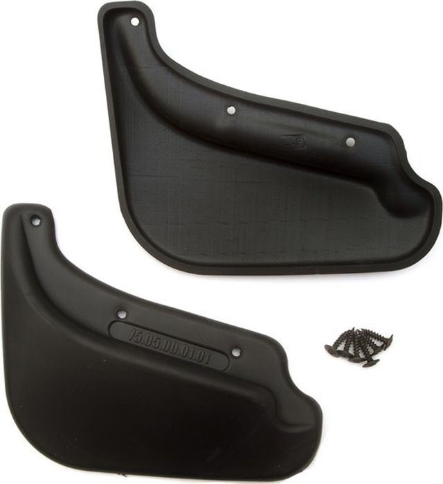 Брызговики Frosch (в пакете) передняя пара для Geely Emgrand EC7 седан 2011-2016. Артикул NLF.75.05.F10