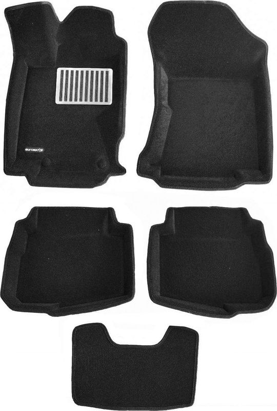 Коврики текстильные Euromat 3D Business для салона Subaru Outback VI 2019-2026. Артикул EM3D-004711