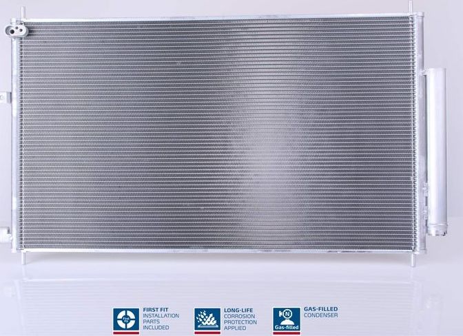 Радиатор кондиционера (конденсатор) Nissens (алюминий). Артикул 940538