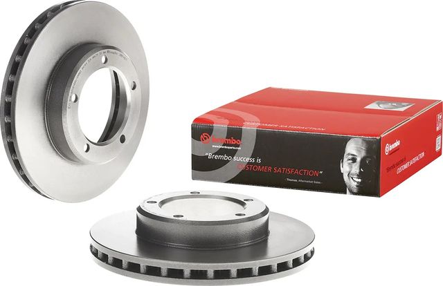 Тормозной диск Brembo UV Coated передний для Lexus LX 470 1998-2008. Артикул 09.9143.11