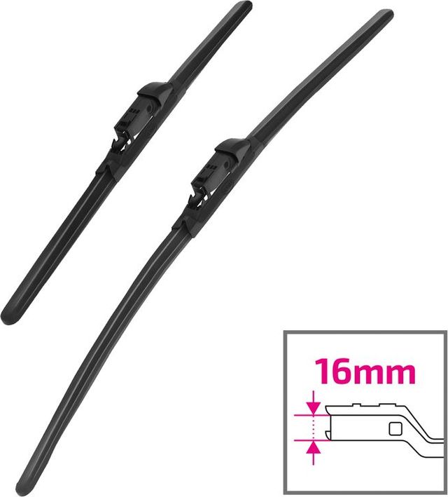 Щетки стеклоочистителя (дворники) Heyner передние для Audi A8 III (D4) 2009-2018. Артикул 020050