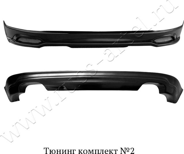 Тюнинг комплект №2 Русская Артель (обвес переднего и заднего бампера) для Kia Sportage III 2010-2014. Артикул TKKS2-021500