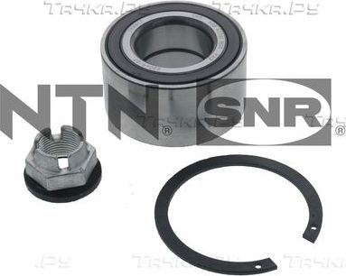 Ступичный подшипник (комплект) NTN / SNR передний для Nissan Micra V 2016-2026. Артикул R168.140