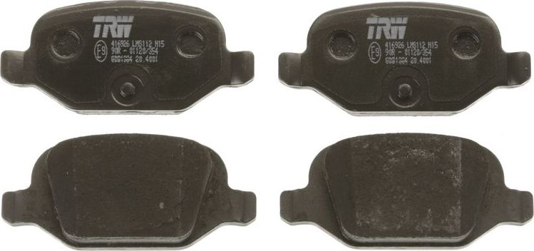 Тормозные колодки TRW COTEC. Артикул GDB1384