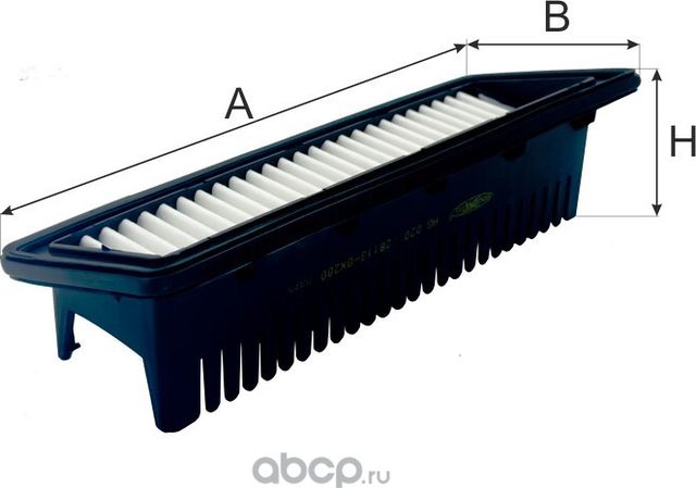 Воздушный фильтр GoodWill. Артикул AG 020