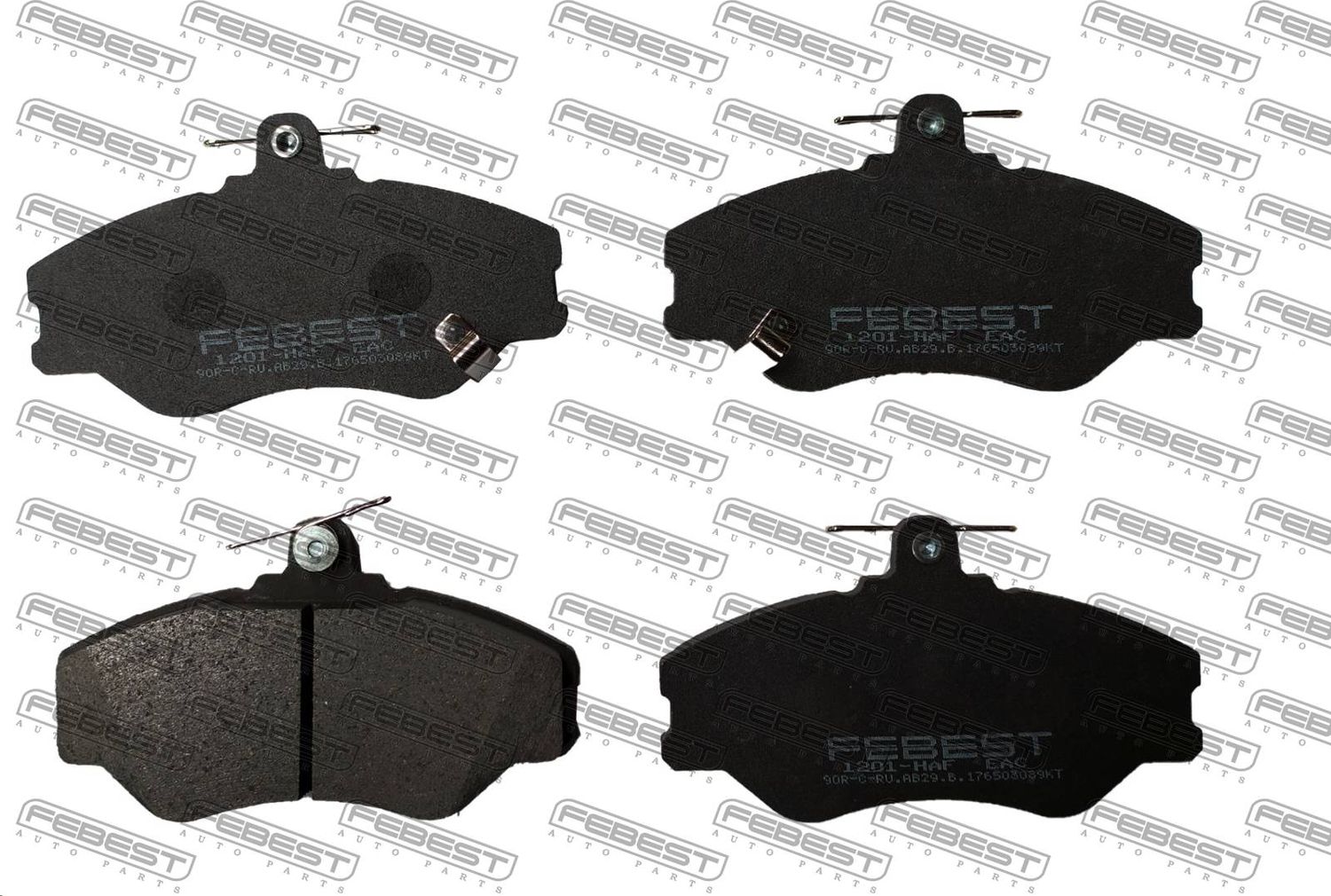 Тормозные колодки Febest. Артикул 1201-HAF