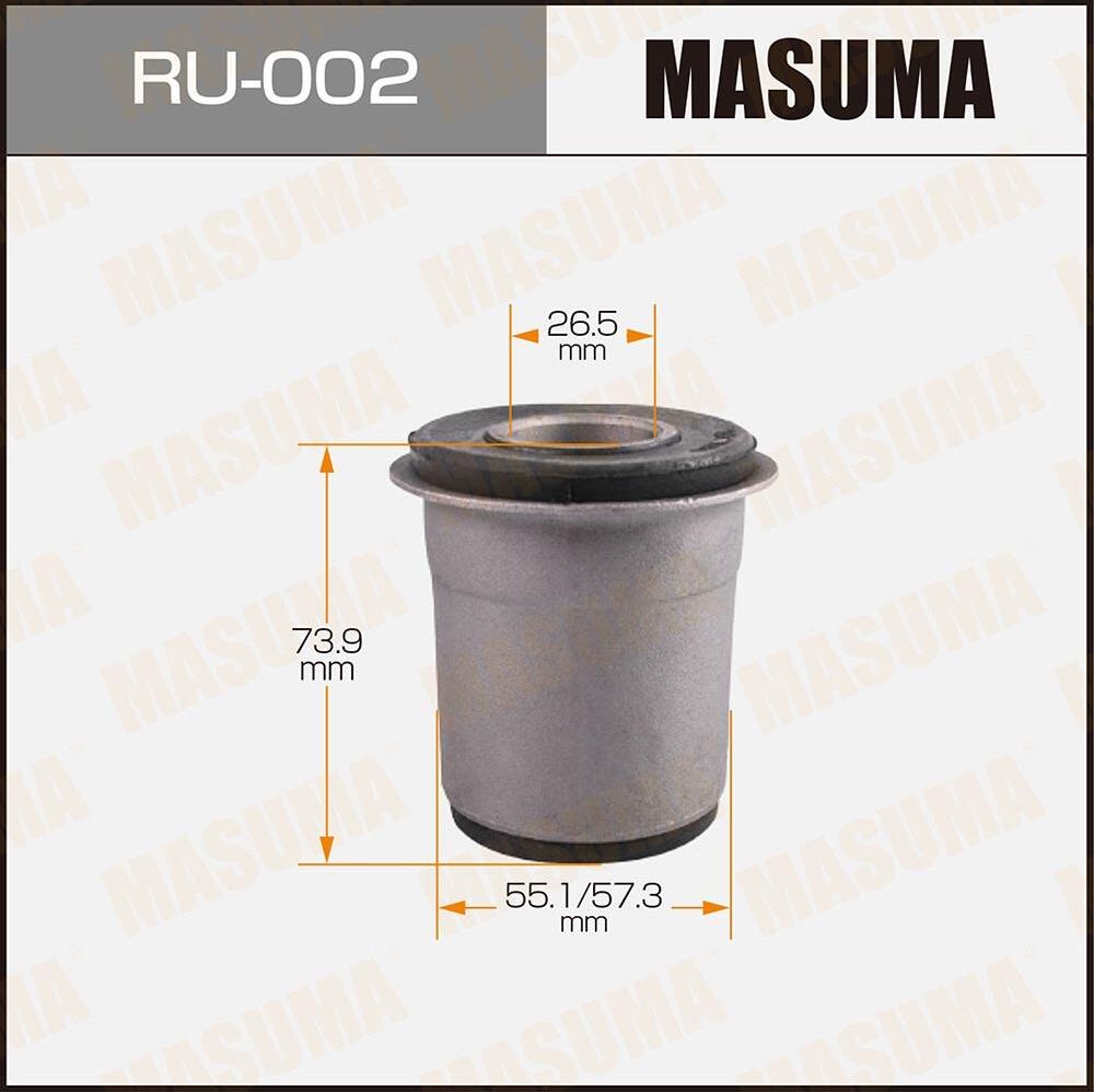 Сайлентблок переднего рычага подвески Masuma. Артикул RU-002