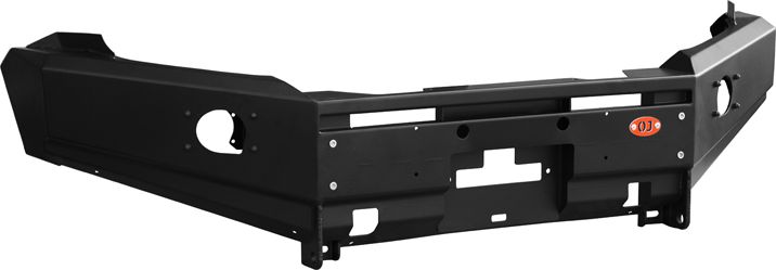Бампер силовой OJ передний c вертикальной площадкой лебёдки для Volkswagen Amarok 2010-2016. Артикул 02.021.01