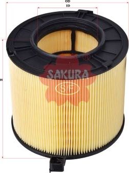 Воздушный фильтр Sakura для Audi Q5 II (FY) 2016-2026. Артикул A-31843